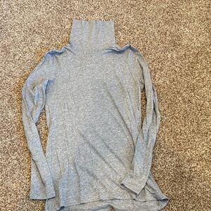 J crew Gray Women's Turtleneck Top